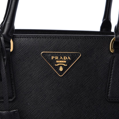 Prada Saffiano Lux Small Tote Nero Black 8 of 10