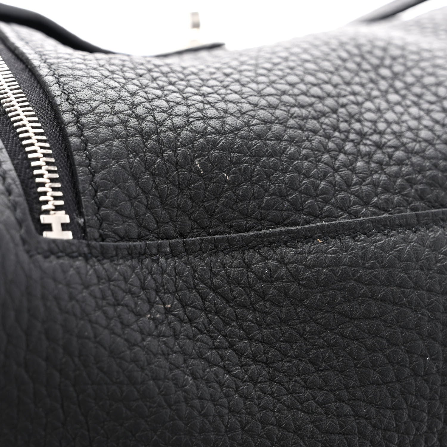 Hermes Taurillon Clemence Mini Lindy 20 Black 11 of 11