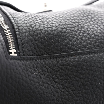 Hermes Taurillon Clemence Mini Lindy 20 Black 11 of 11