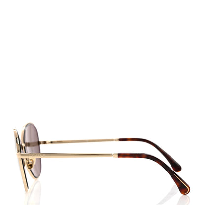 Chanel Metal Frame CC Sunglasses 4266 Gold 3 of 8