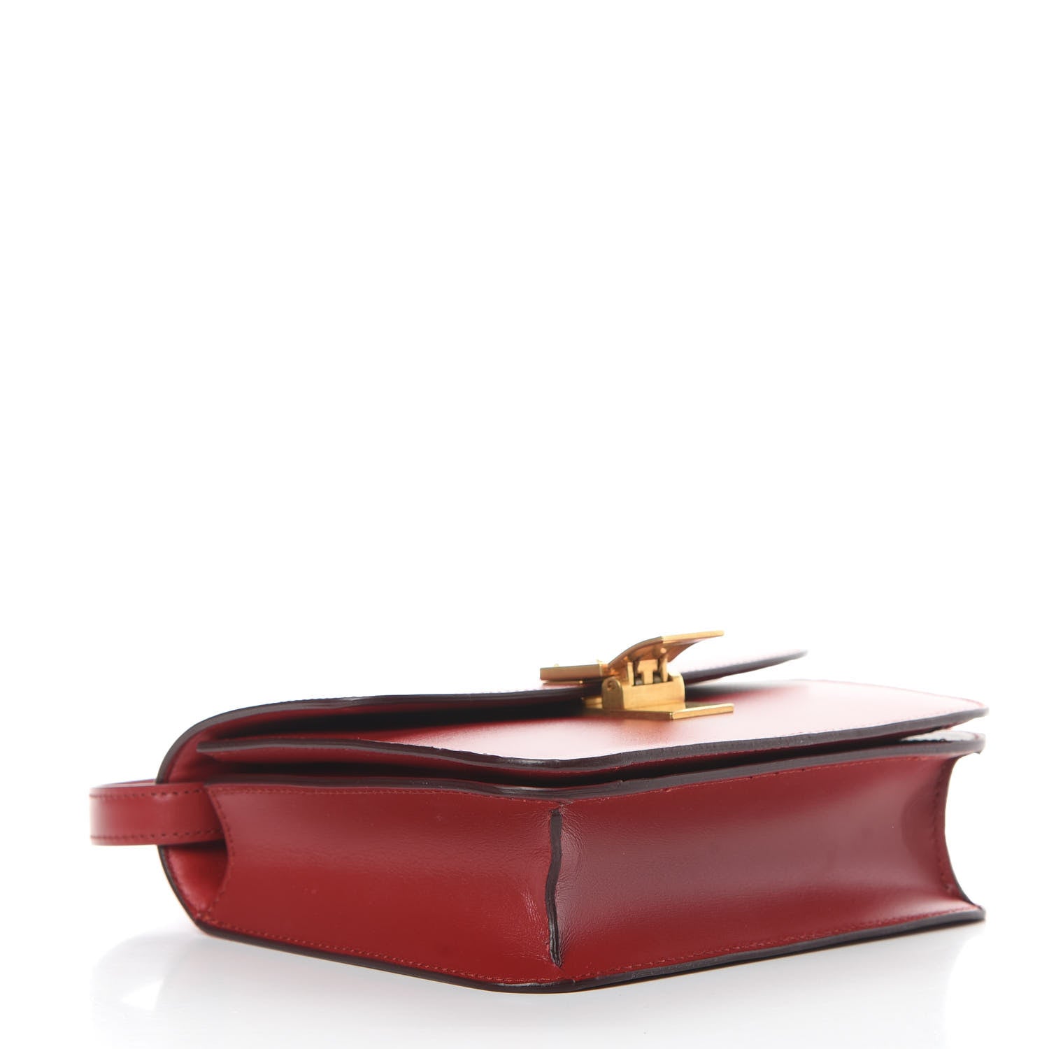 Celine Box Calfskin Teen Classic Box Flap Bag Red 4 of 17