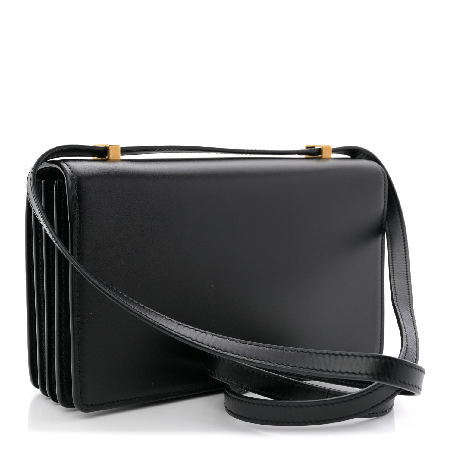 Saint Laurent Calfskin Monogram Small Dylan Shoulder Bag Black 3 of 10