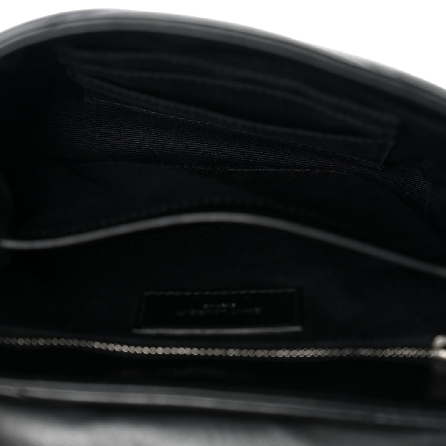 Saint Laurent Calfskin Y Quilted Monogram Toy Loulou Crossbody Bag Black 5 of 12