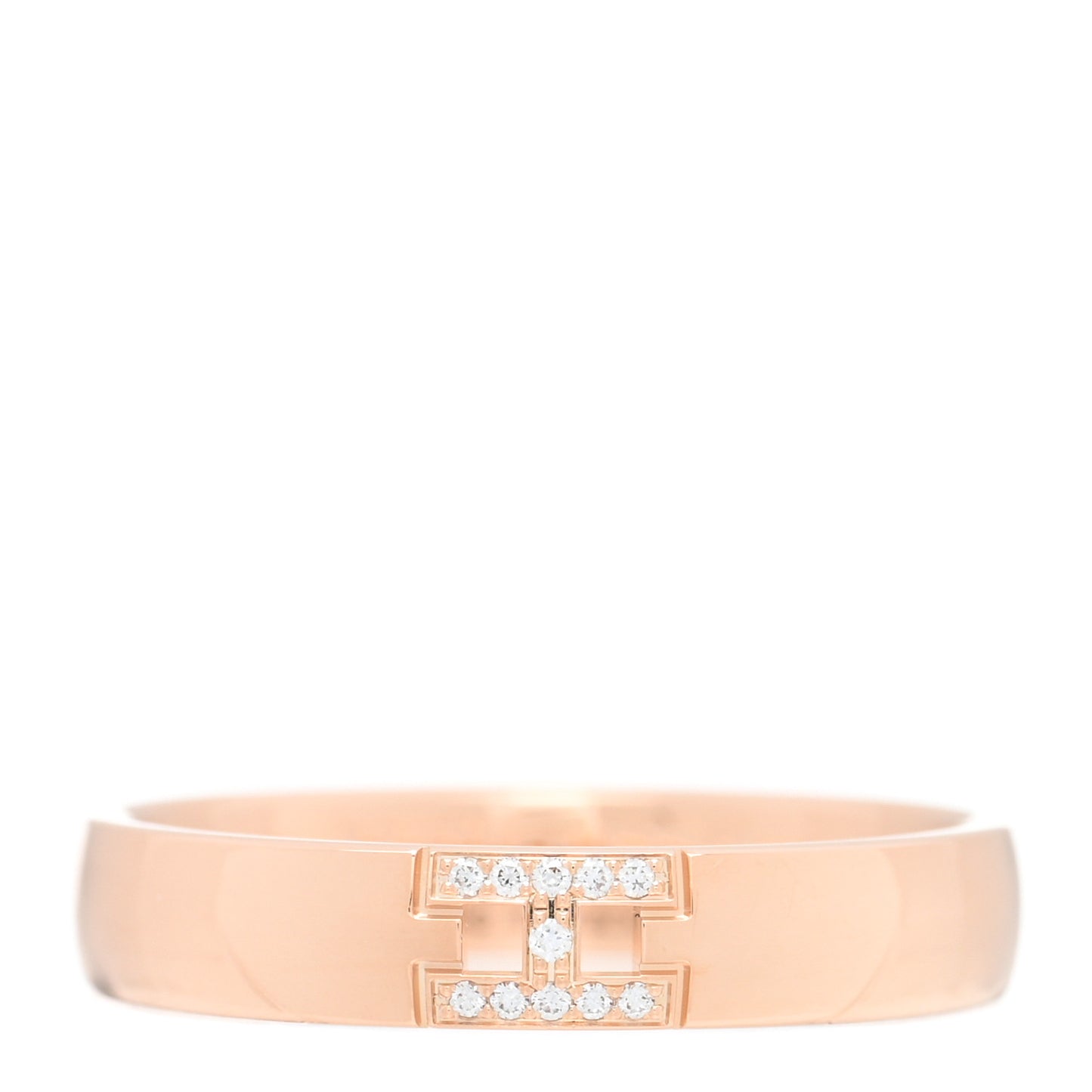 18K Rose Gold Diamond Ever Herakles Wedding Band Ring 52 6