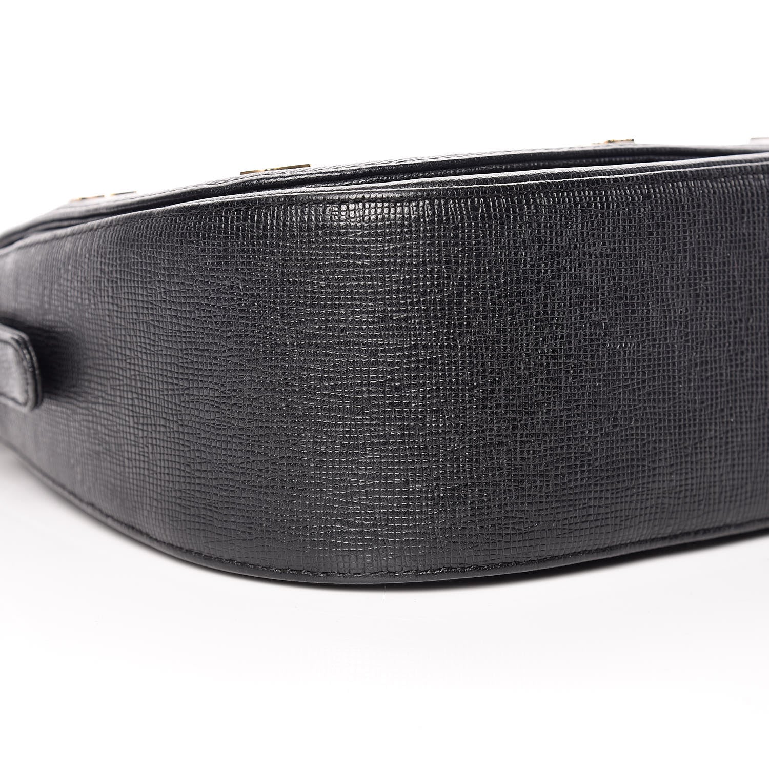 MCM Saffiano Studded Crossbody Black 5 of 10