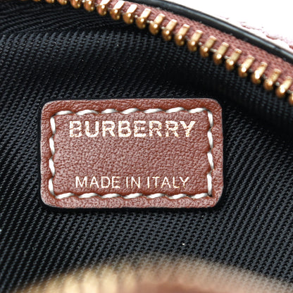 Burberry Canvas Calfskin Louise Bag Natural 6 of 15
