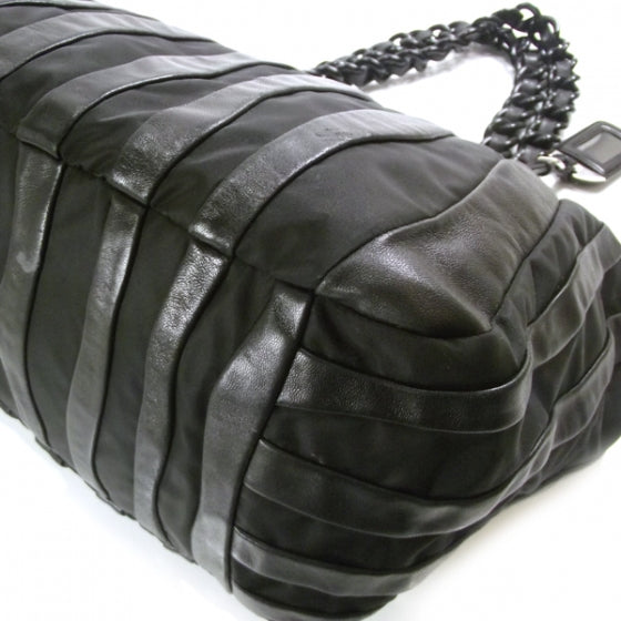 Prada Tessuto Nappa Mordore Tote Black 5 of 12