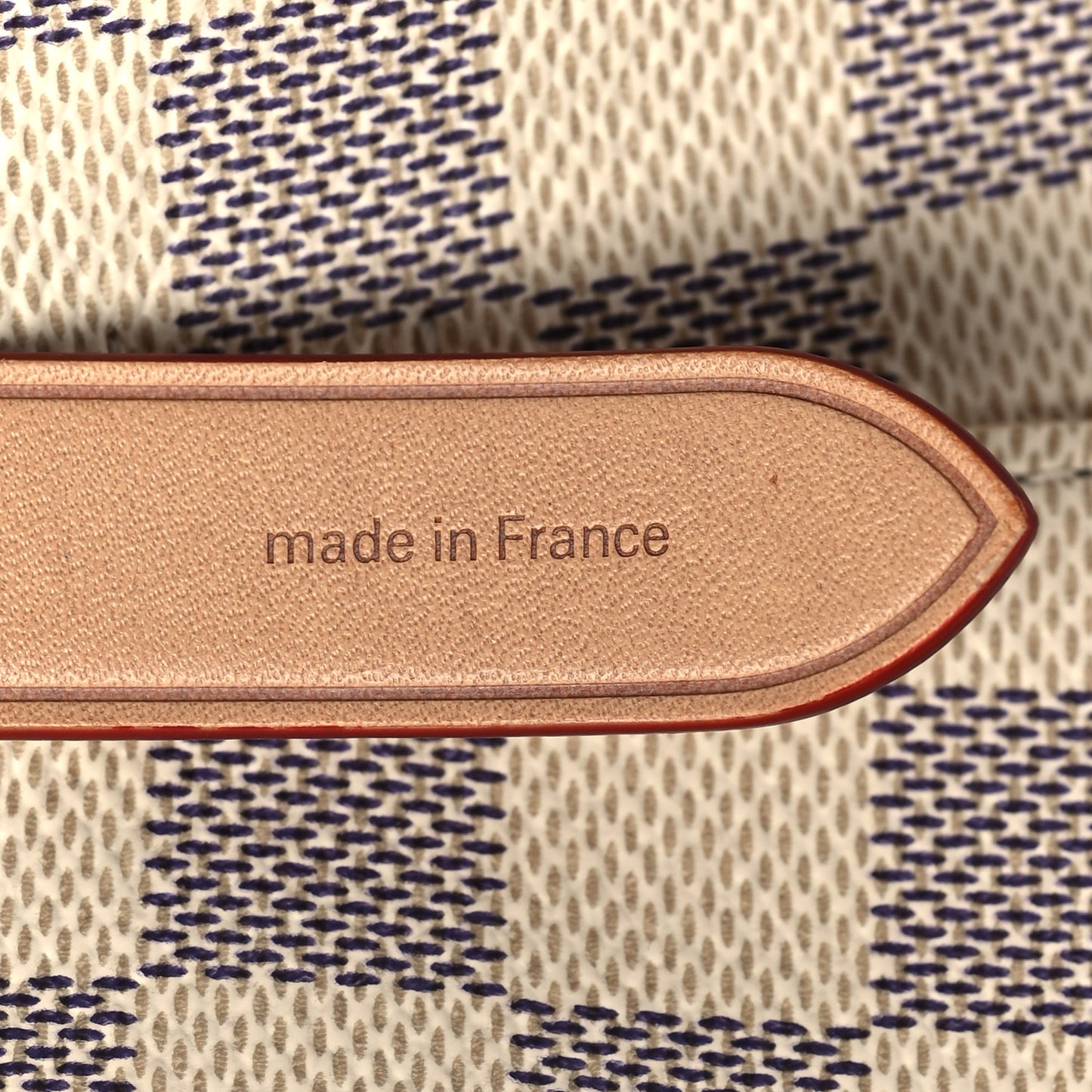 Damier Azur Braided Neonoe MM Peach Cream