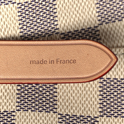 Louis Vuitton Damier Azur Braided Neonoe MM Peach Cream 7 of 7
