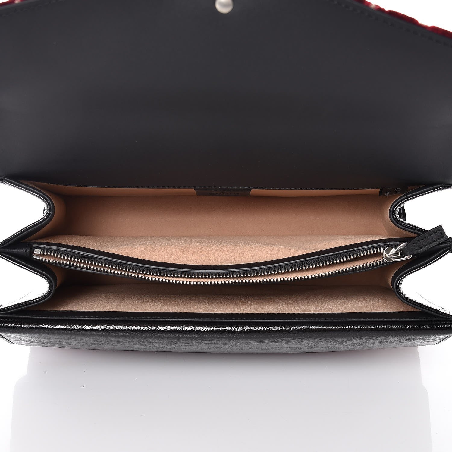 Gucci Velvet Skipper GG Monogram Small Dionysus Shoulder Bag Red Cipria Black 5 of 7