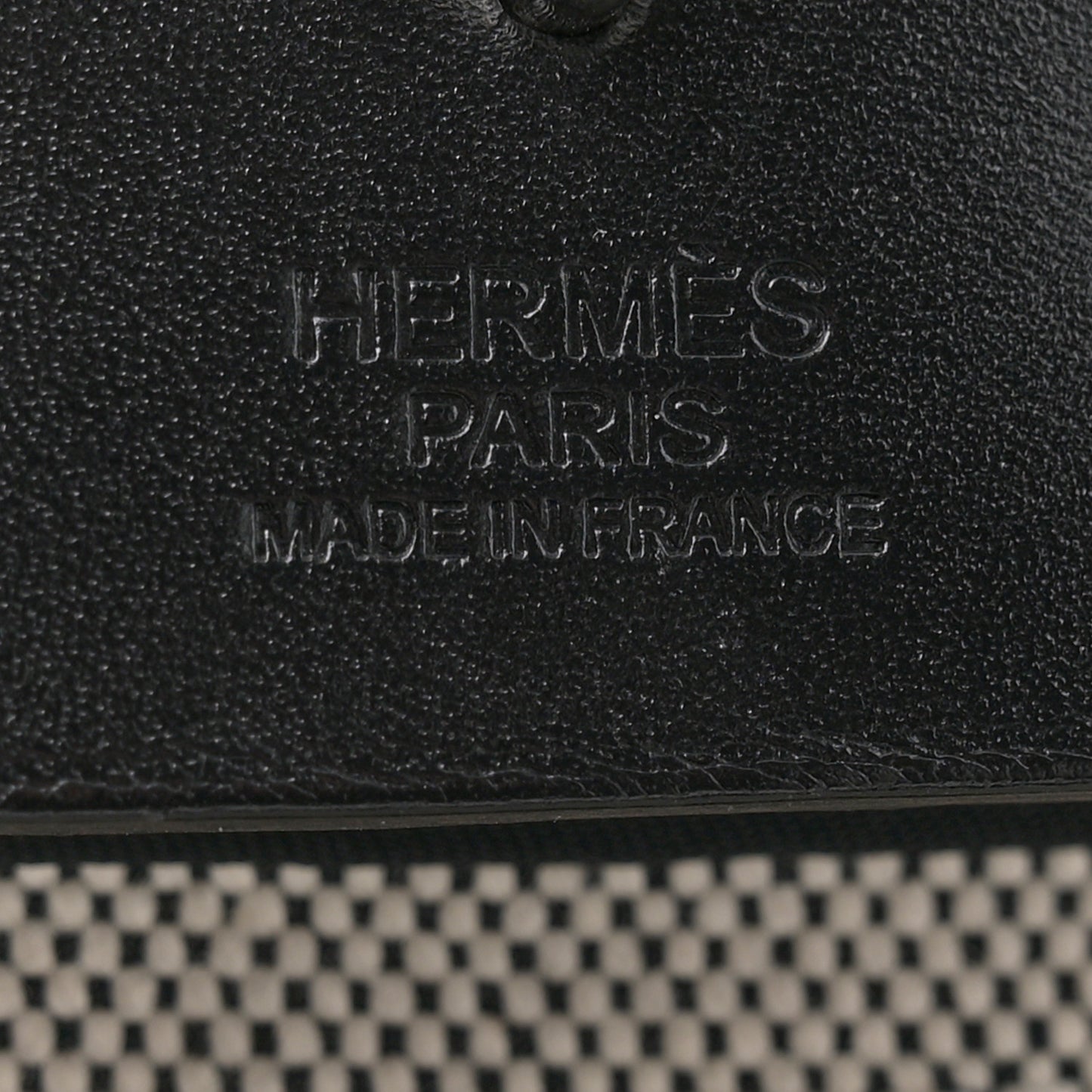 Toile H Berline Vache Hunter Herbag Zip 39 MM Black Ecru