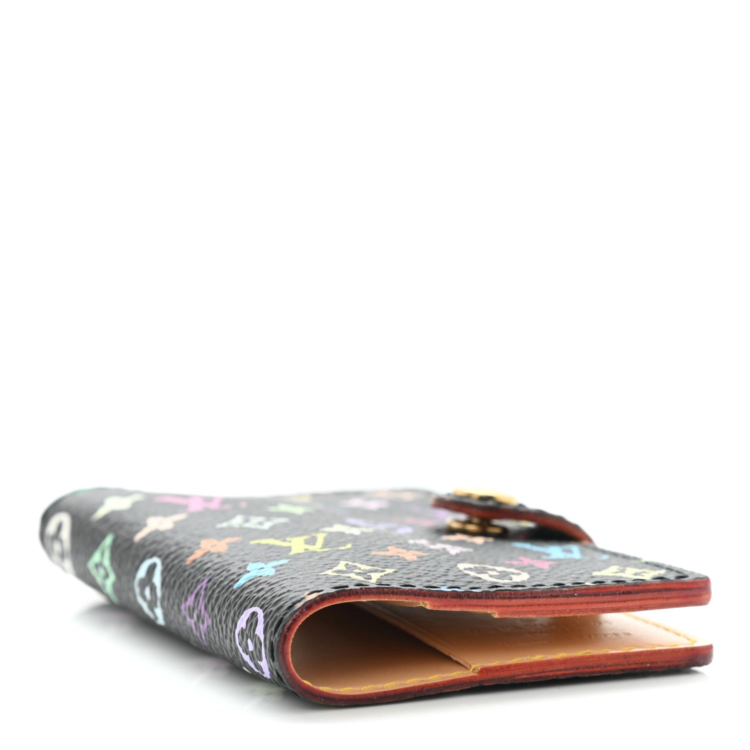 Louis Vuitton Monogram Multicolor Carnet de Bal Mini Agenda Cover Black 4 of 8