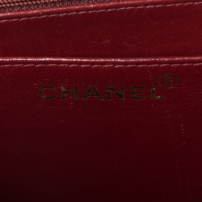 Chanel Lambskin Quilted XL Jumbo Single Flap Black 9 of 10
