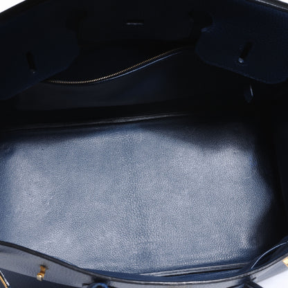 Hermes Ardennes Birkin 35 Brighton Bleu 8 of 9