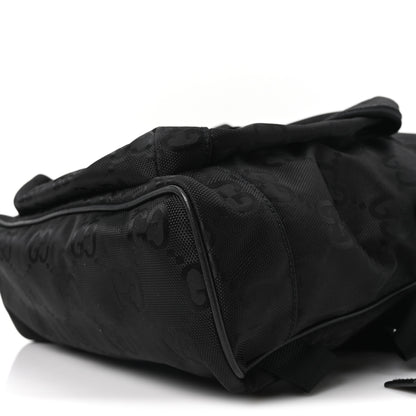 Gucci Econyl Nylon Monogram Off The Grid Backpack Black 10 of 10