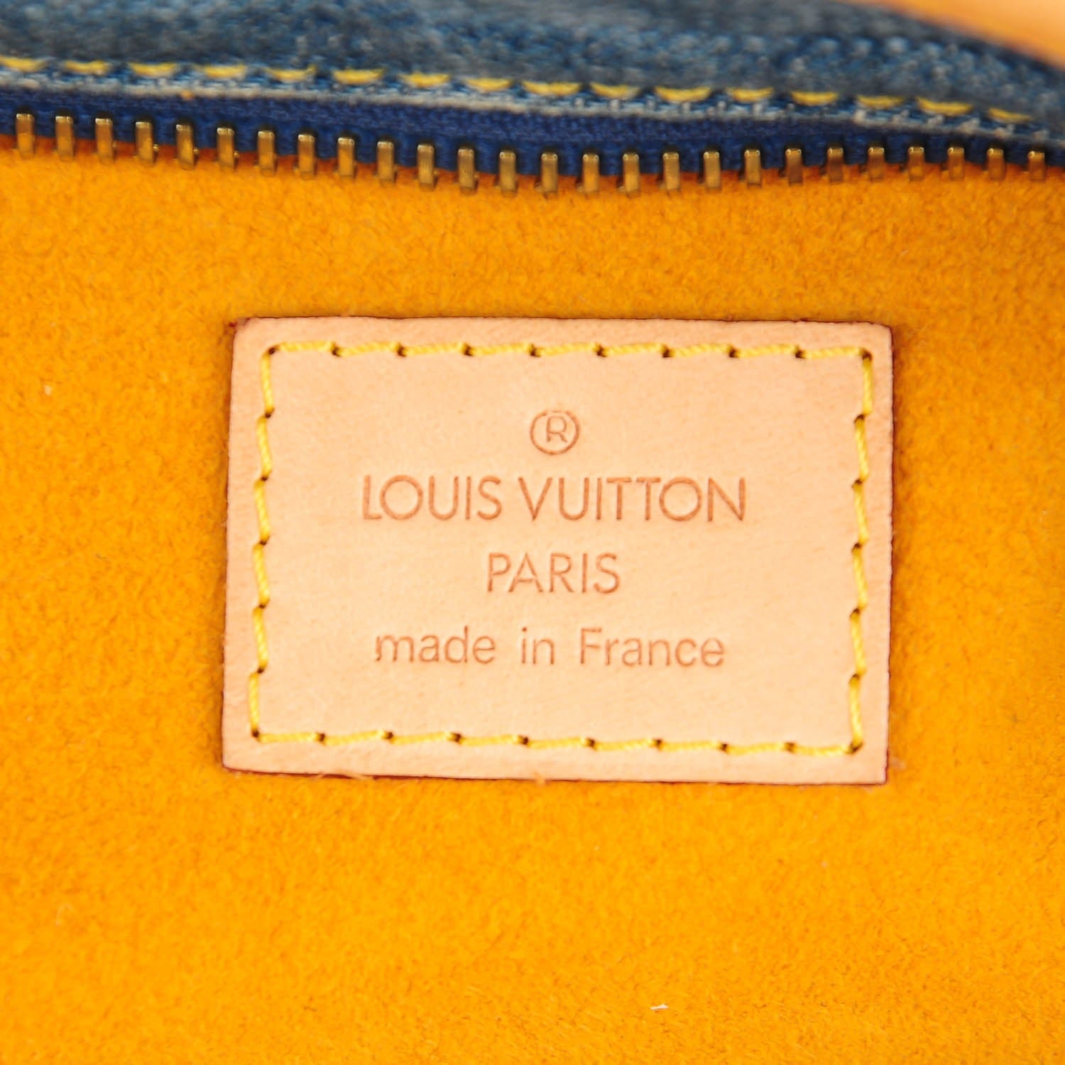 Louis Vuitton Denim Neo Cabby MM Blue 6 of 7