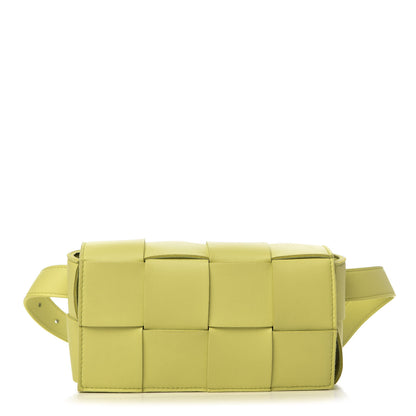 Bottega Veneta Nappa Intrecciato Cassette Belt Bag Kiwi 1 of 7