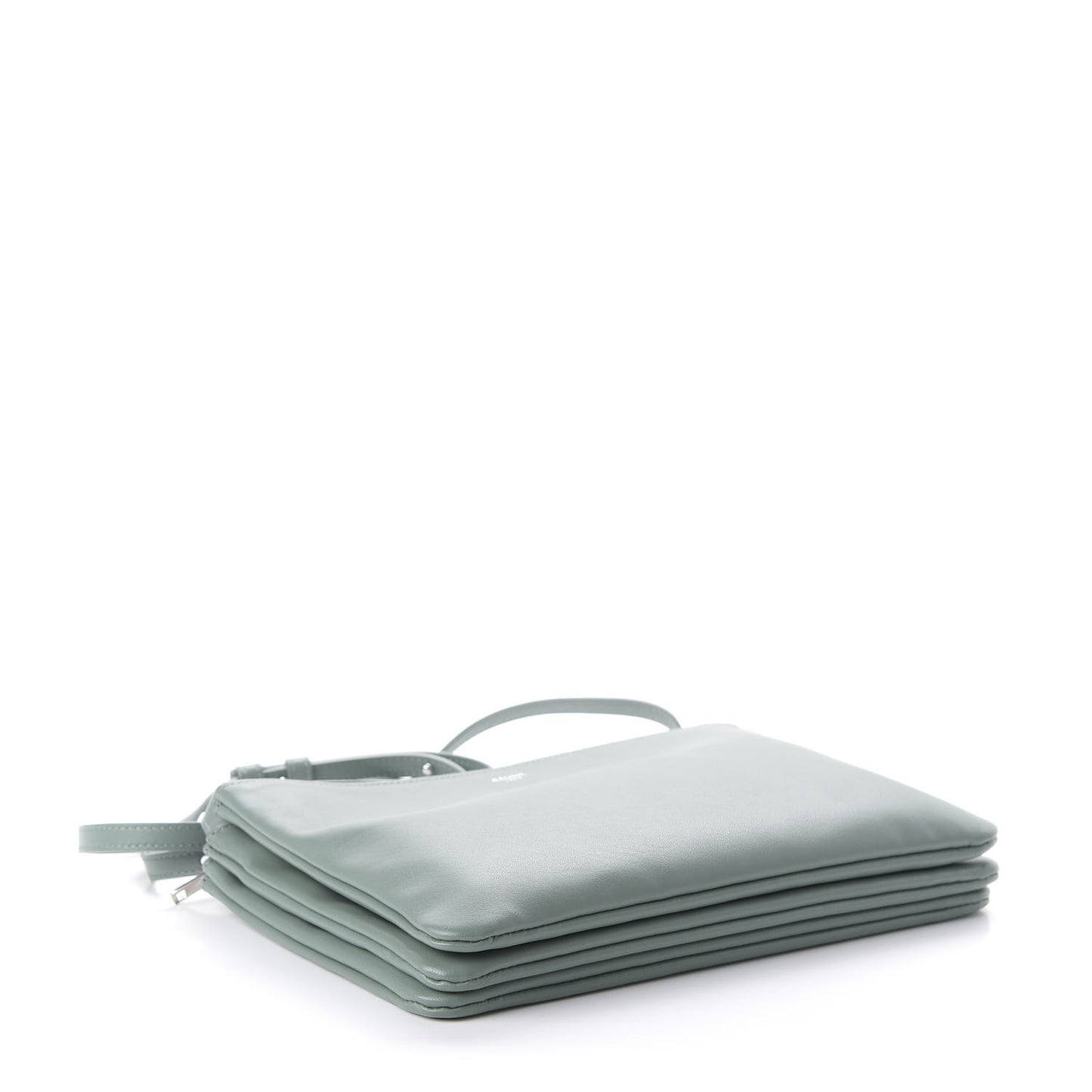 Lambskin Large Trio Crossbody Bag Jade