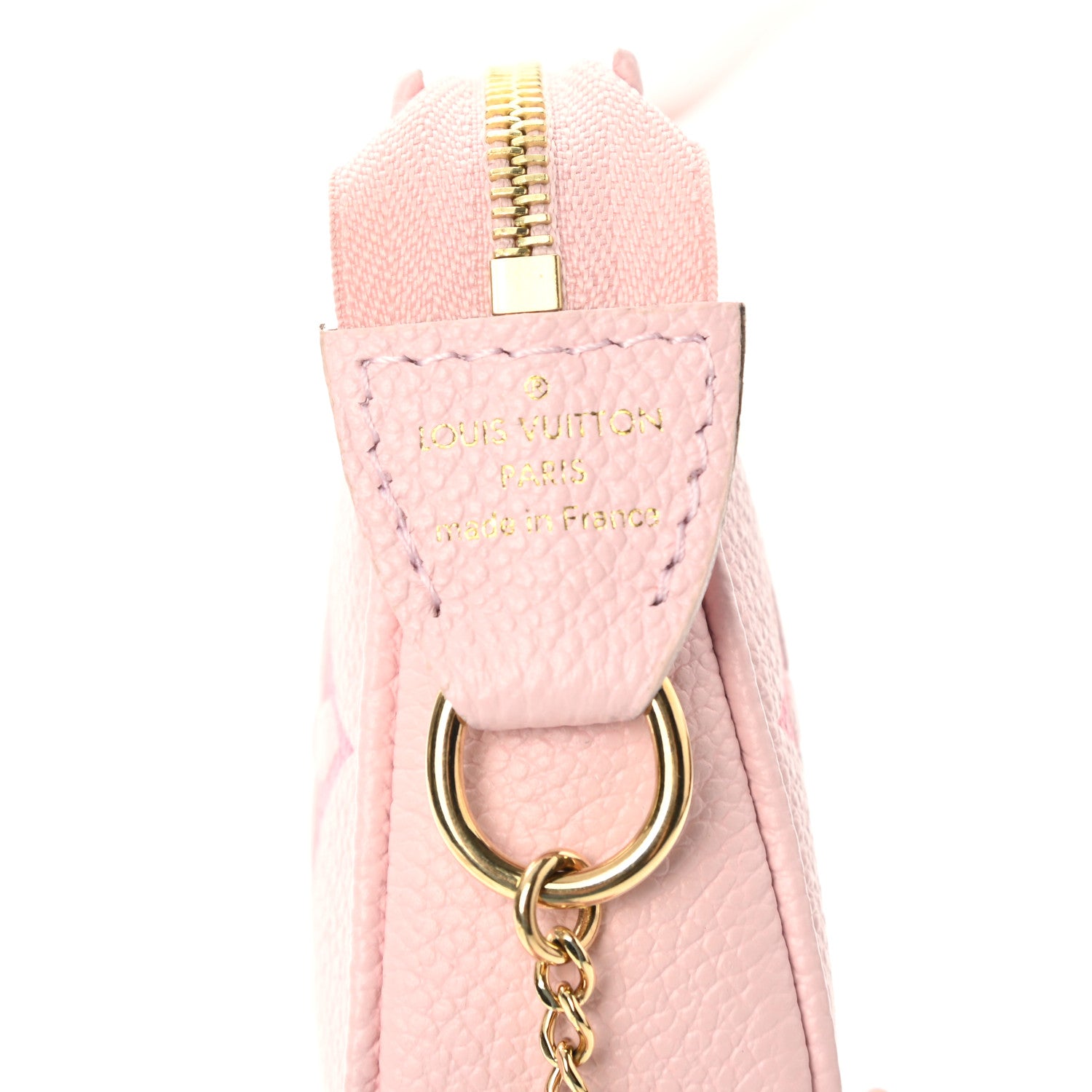 Louis Vuitton Empreinte Monogram Giant By The Pool Mini Pochette Accessories Bouton De Rose 6 of 6