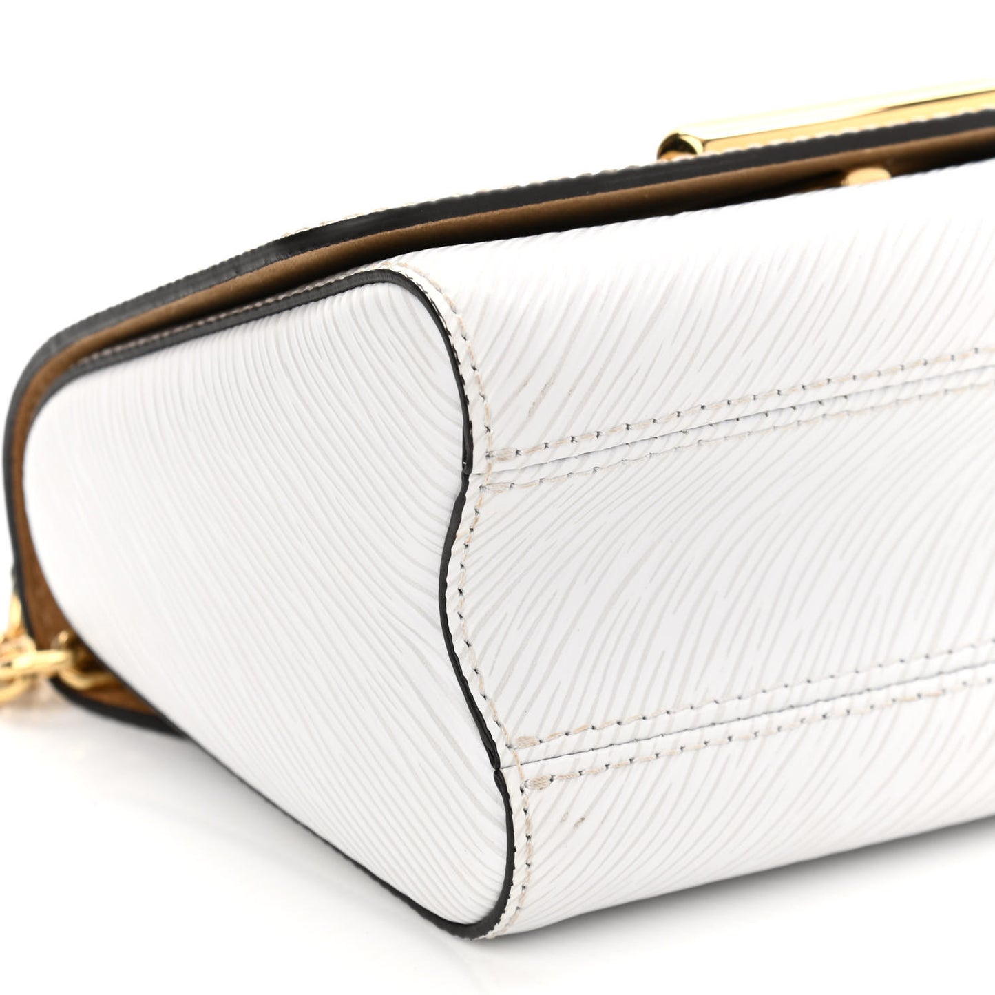 Epi Twist Shoulder Bag PM White
