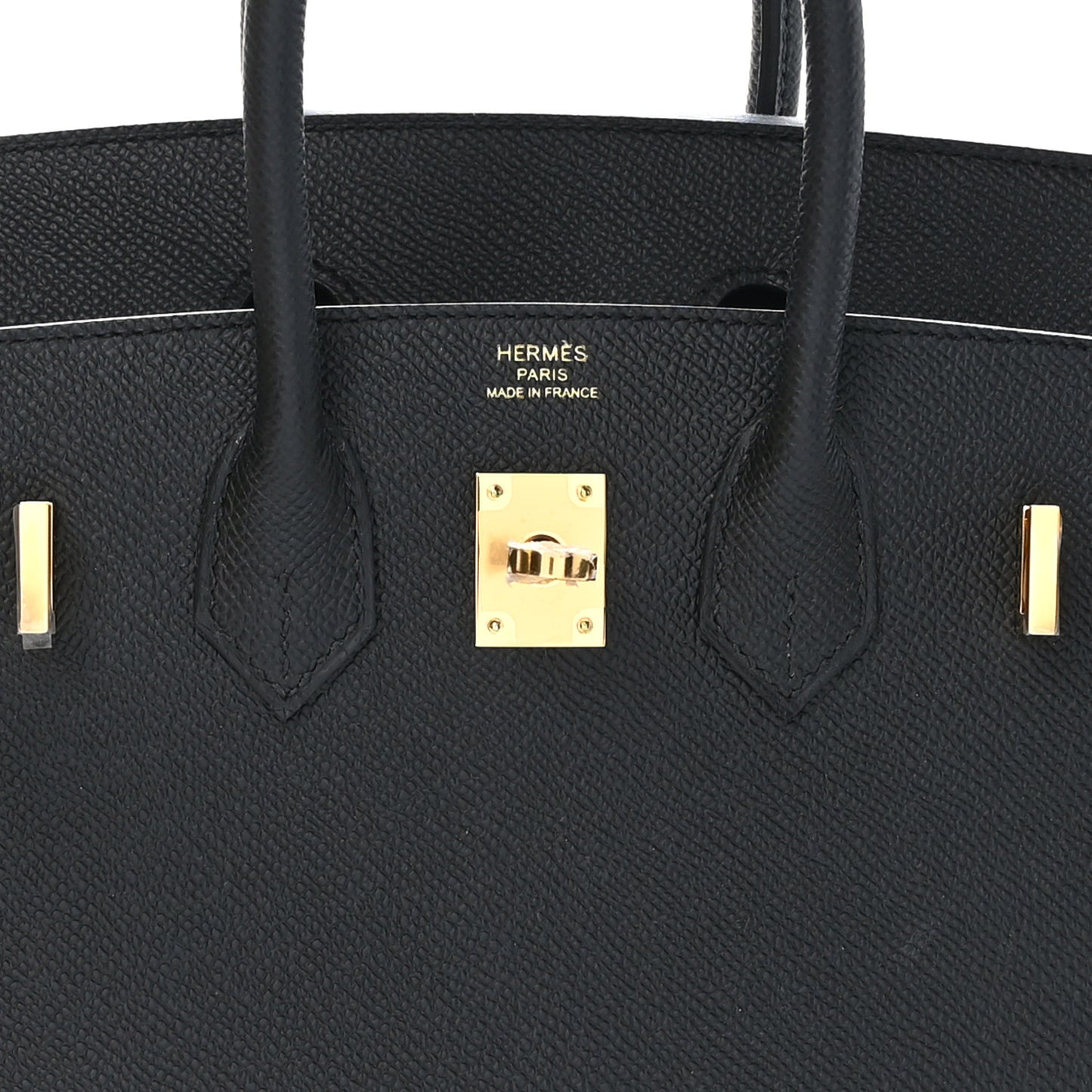 Epsom Birkin Sellier 25 Black