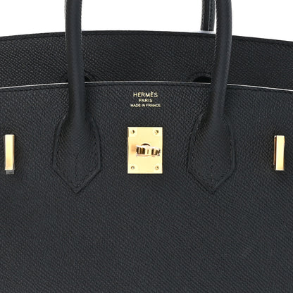 Hermes Epsom Birkin Sellier 25 Black 6 of 11