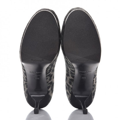 Saint Laurent Calf Hair Tribtoo 80 Pumps 39.5 Leopard 5 of 10
