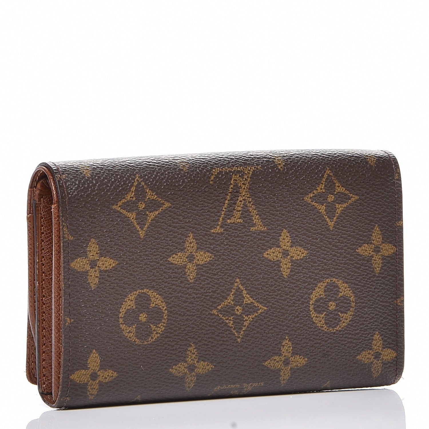 Louis Vuitton Monogram Porte-Monnaie Tresor Wallet 3 of 7