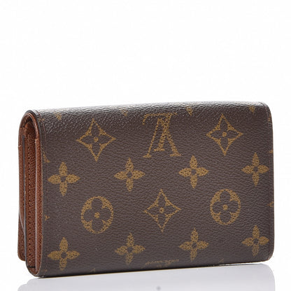 Louis Vuitton Monogram Porte-Monnaie Tresor Wallet 3 of 7