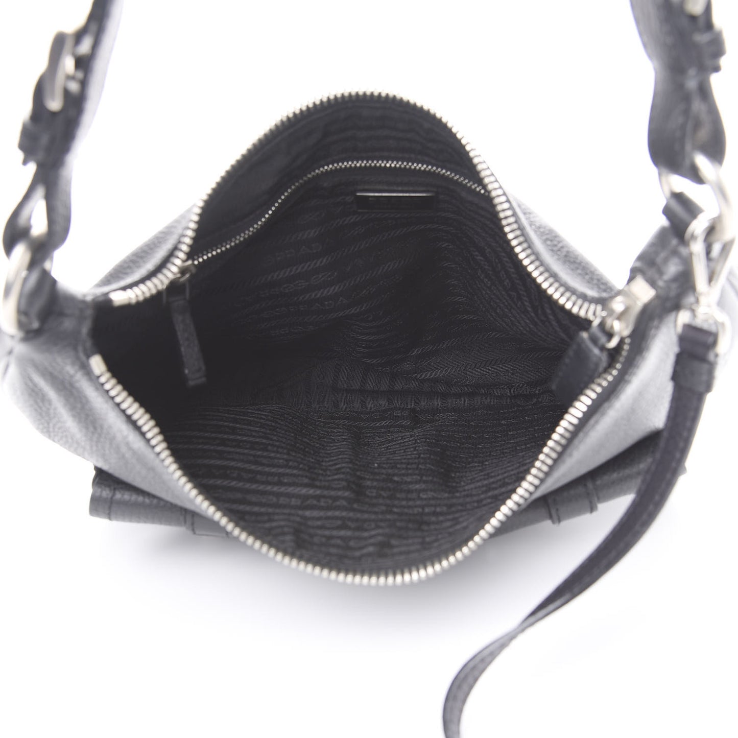 Vitello Daino Hobo Black