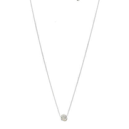 Tiffany Sterling Silver Twist Knot Pendant Necklace 1 of 7