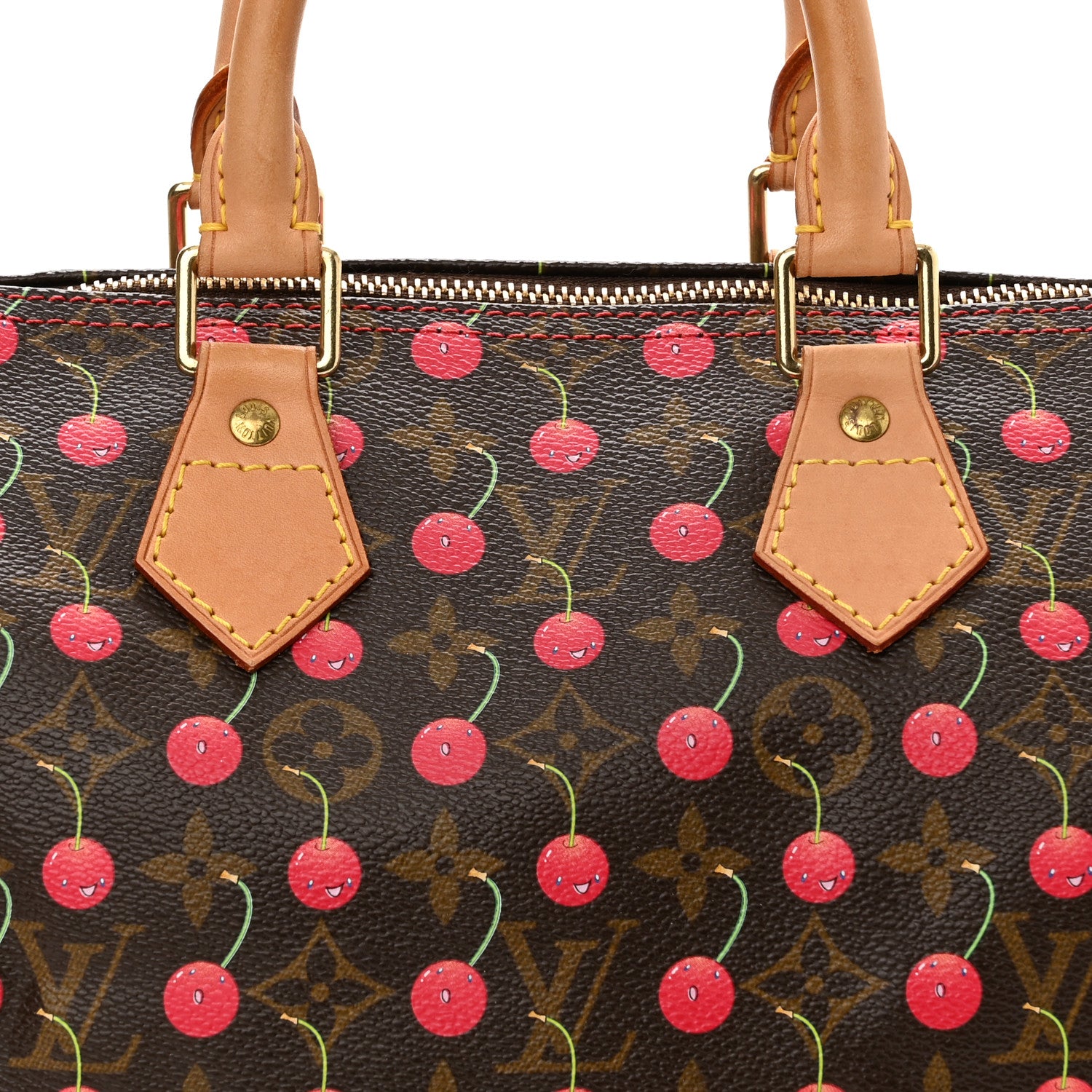 Louis Vuitton Monogram Cerises Speedy 25 8 of 11