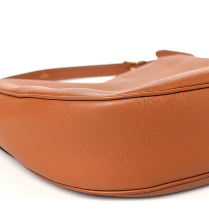 Celine Supple Calfskin Medium Triomphe Heloise Shoulder Bag Tan 8 of 10