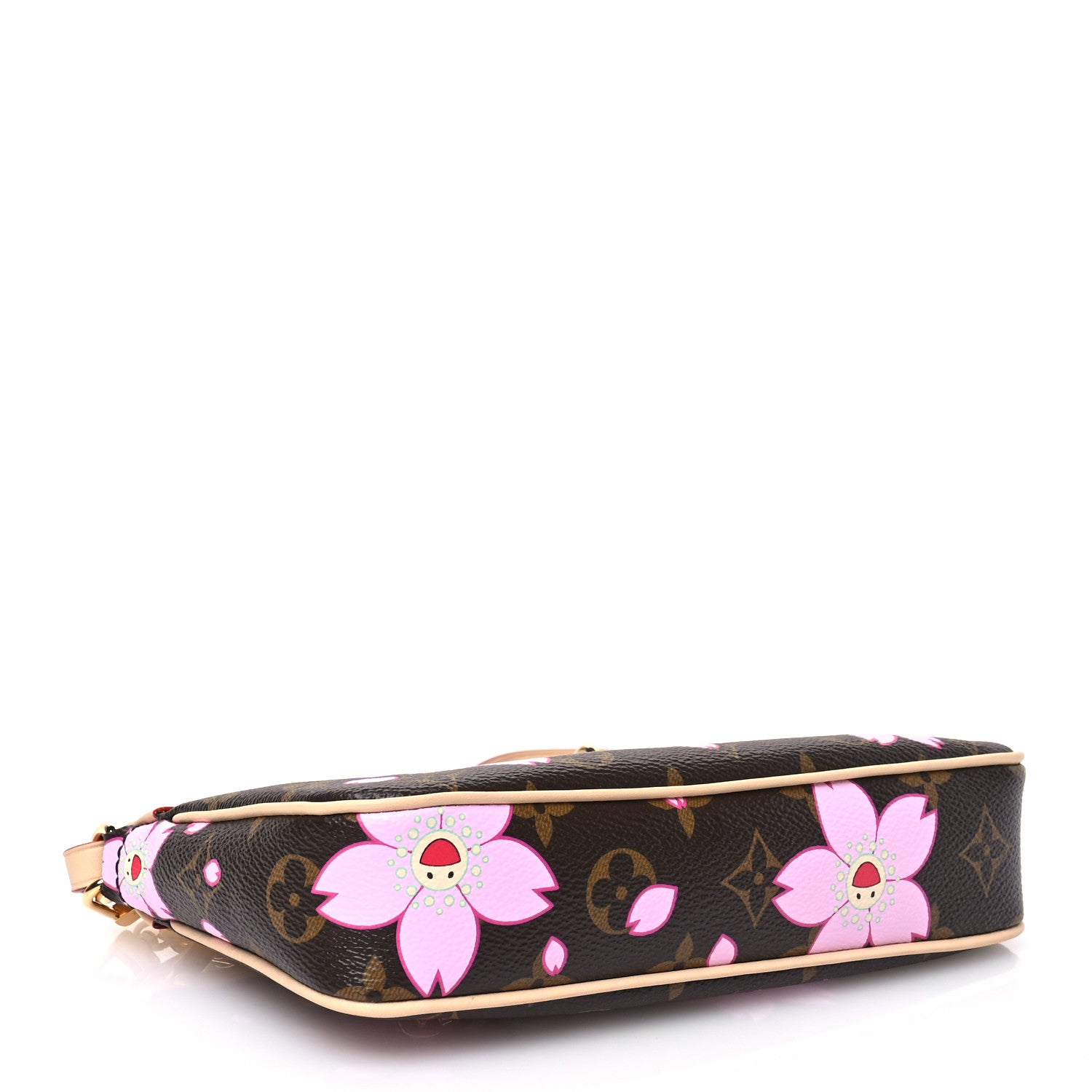Louis Vuitton LV X TM Monogram Pochette Accessories Sakura Brown 4 of 11