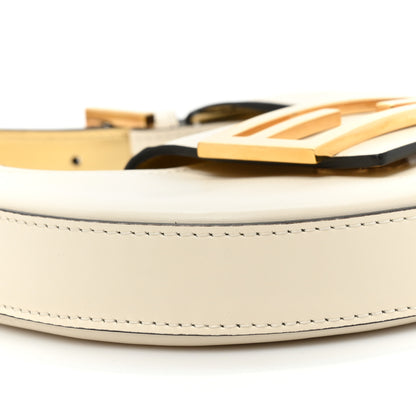 Fendi Vitello King Mini Cookie Hobo Bag White Ice 9 of 9