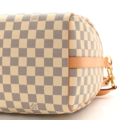 Louis Vuitton Damier Azur Speedy Bandouliere 30 10 of 10