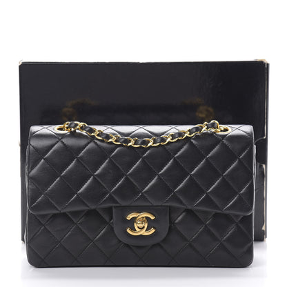 Chanel Lambskin Quilted Small Double Flap Black 16 of 16