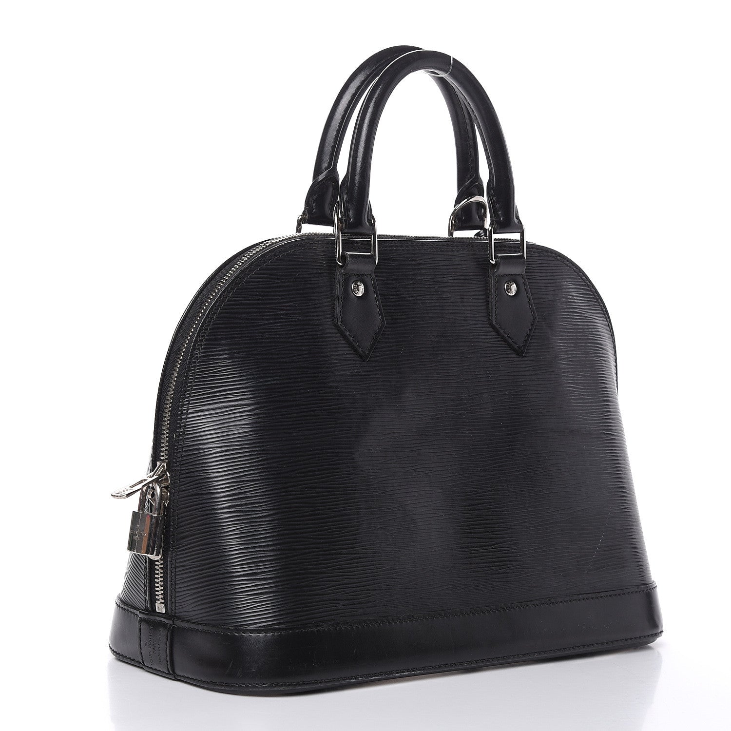Louis Vuitton Epi Alma PM Black 3 of 18