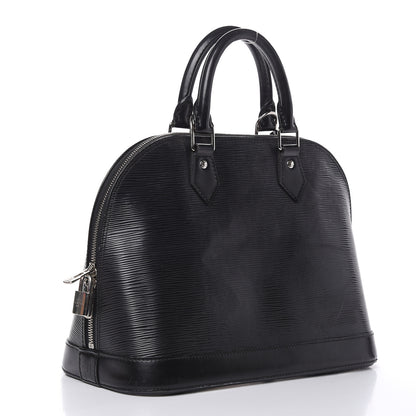 Louis Vuitton Epi Alma PM Black 3 of 18