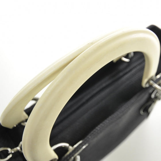 Raffia Straw Woven Lady Dior