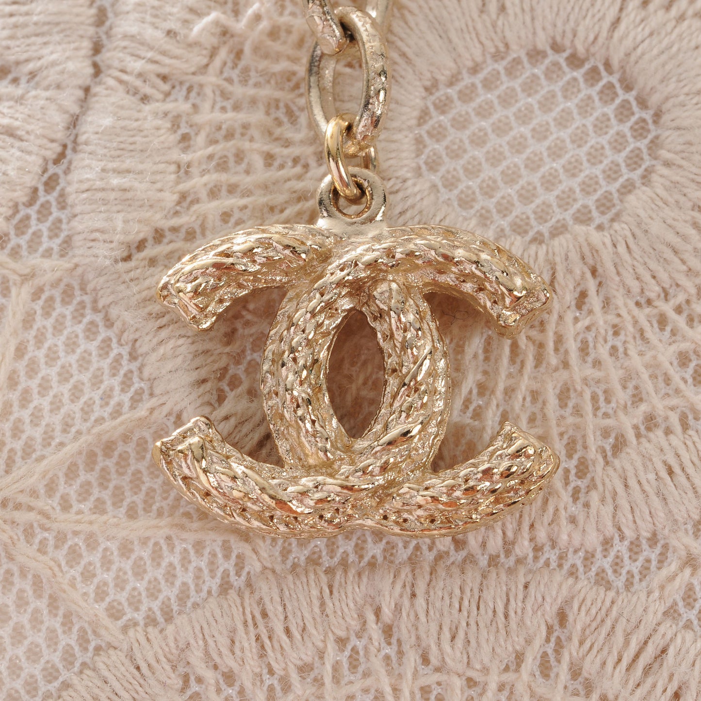 Irregular Pearl Double Strand CC Paris Shanghai Necklace Gold
