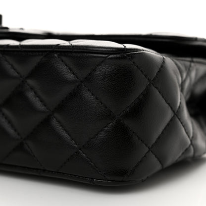 Chanel Lambskin Quilted Coco Pop Top Handle Flap Black 10 of 11