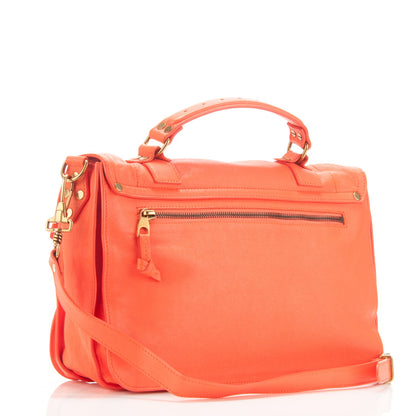 Proenza Schouler Lambskin Medium PS1 Satchel Grapefruit 3 of 7