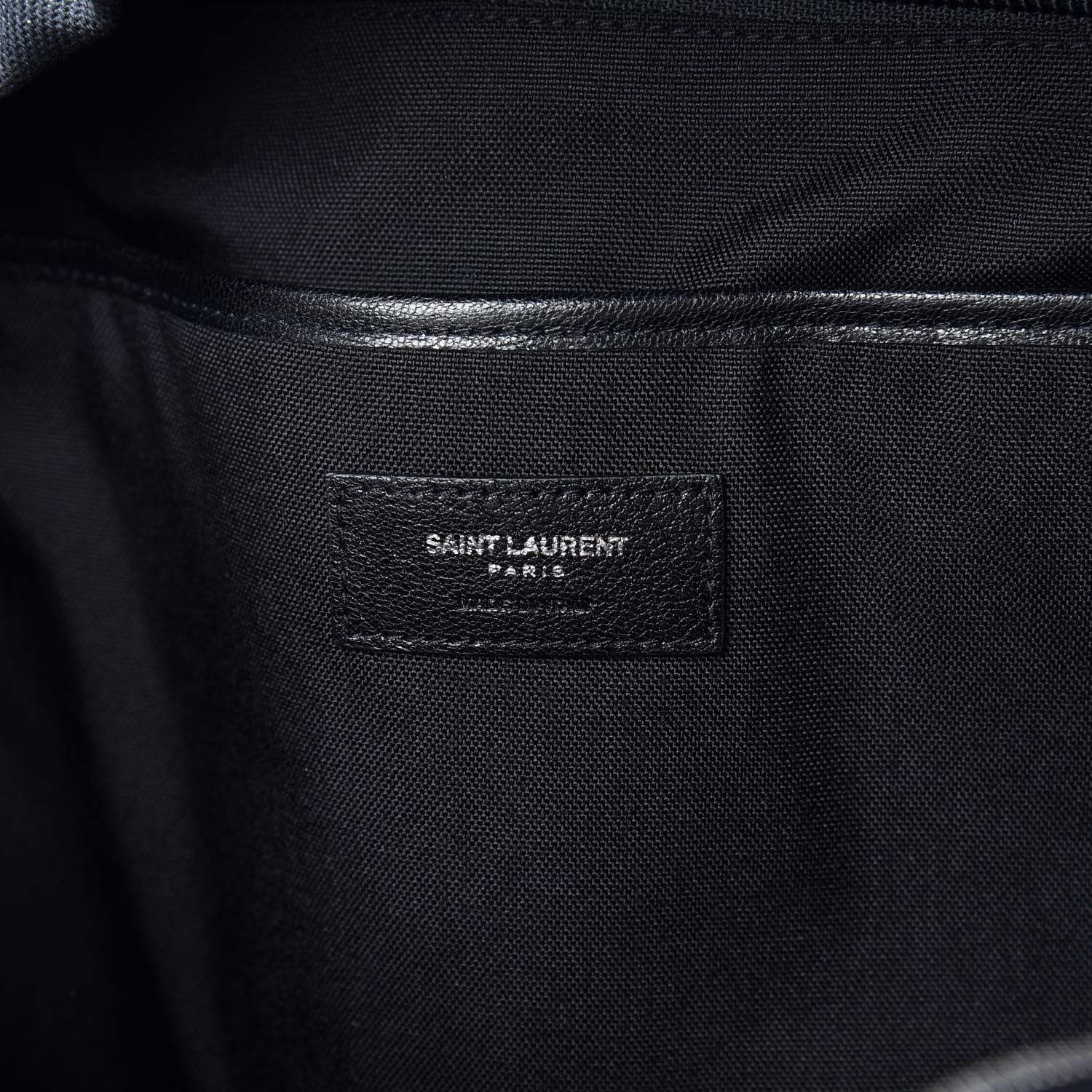 Saint Laurent Canvas City Studded Backpack Black 6 of 8