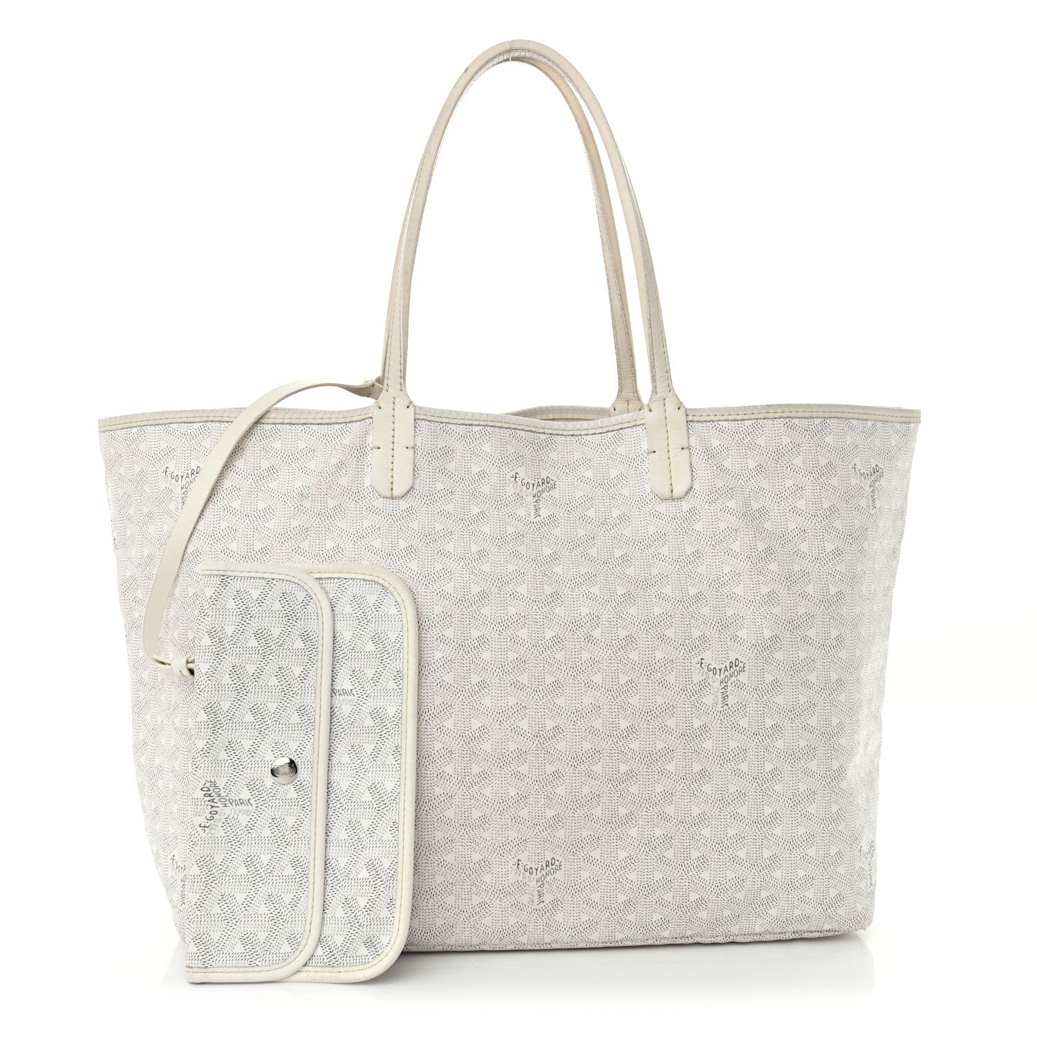 Goyard Goyardine Saint Louis PM White 3 of 16