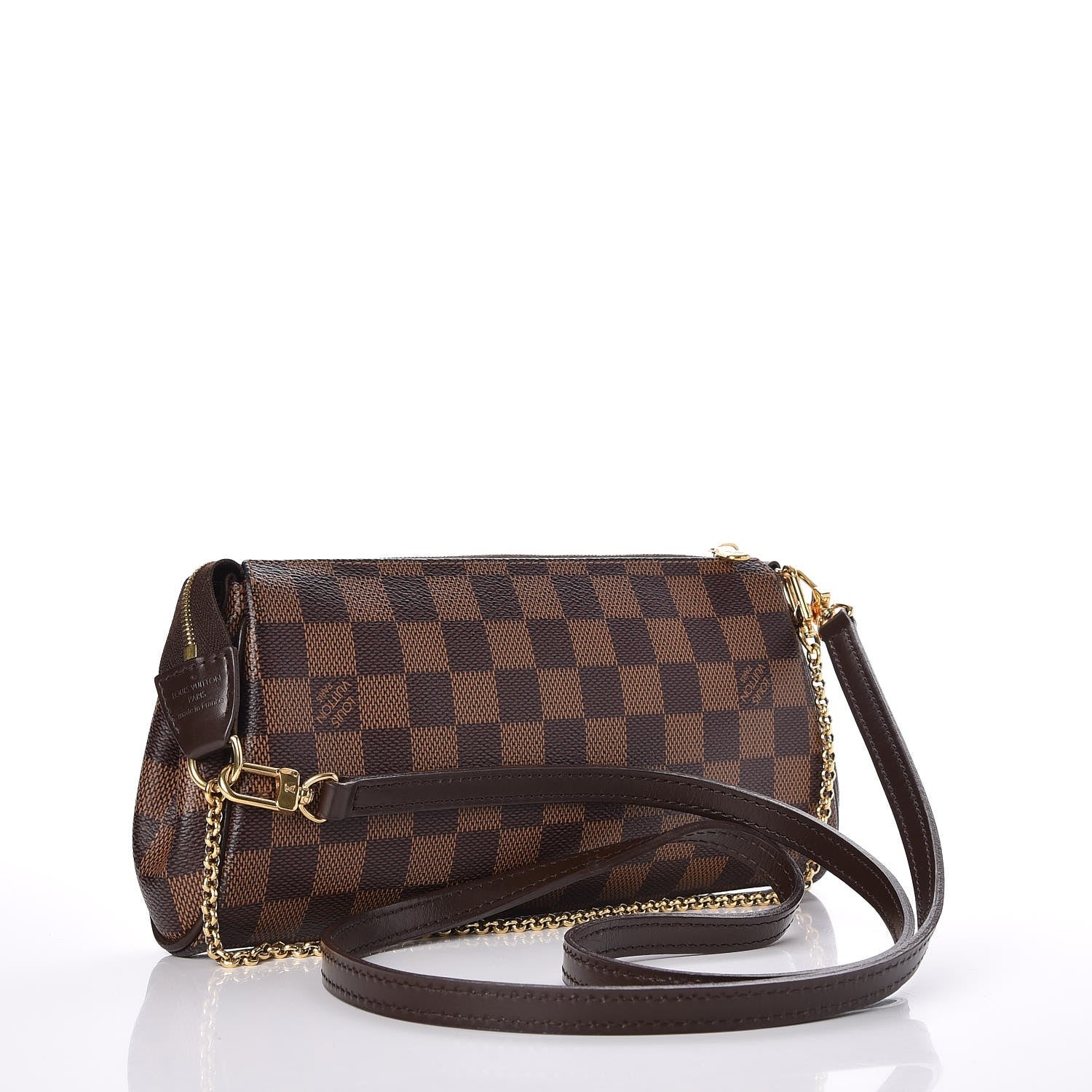 Louis Vuitton Damier Ebene Eva Clutch 3 of 7