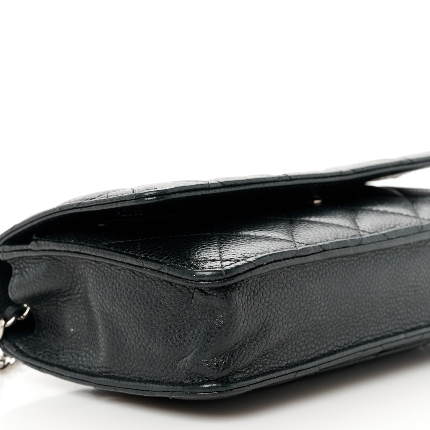 Chanel Caviar Quilted Wallet On Chain WOC Black 10 of 12