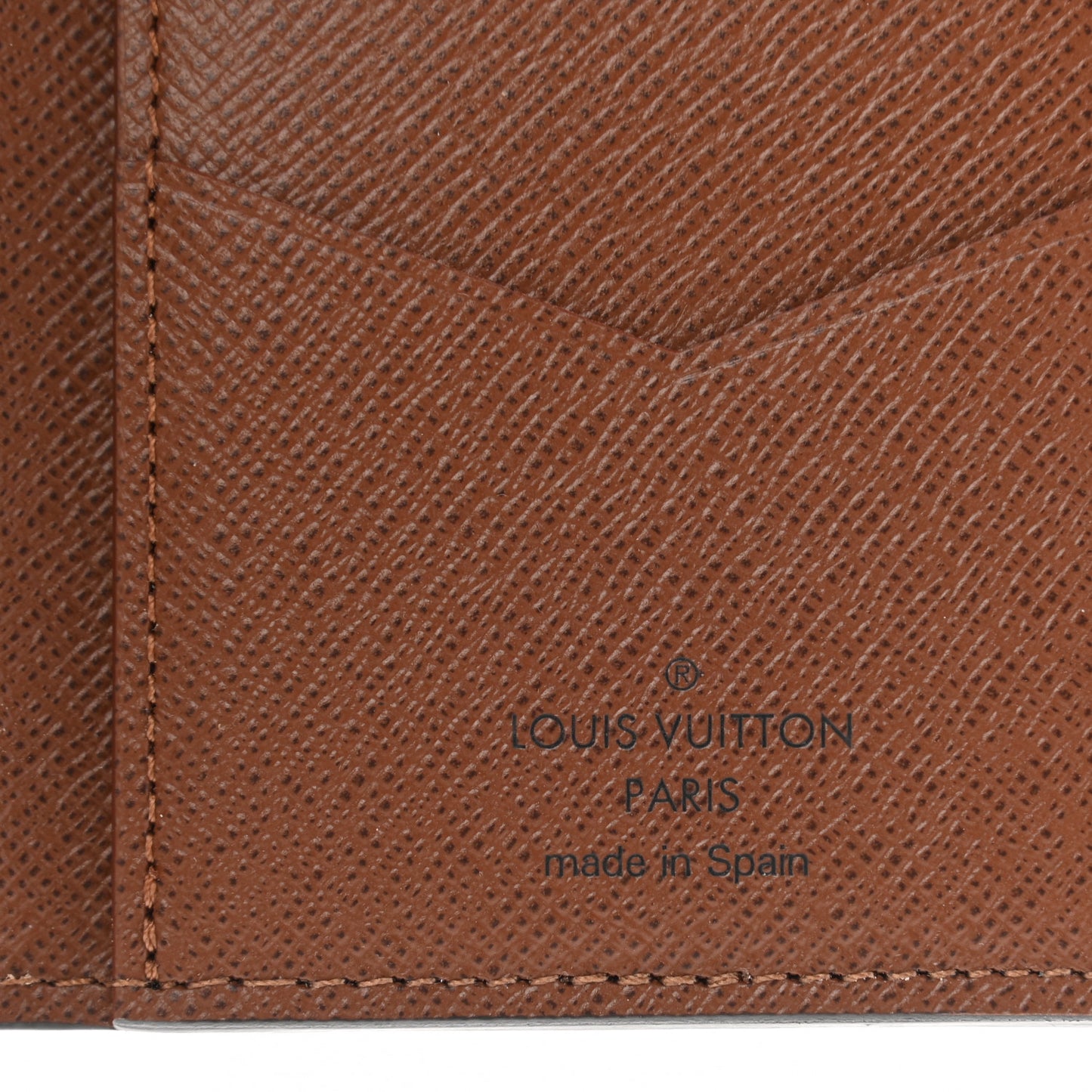 Monogram Pocket Organizer