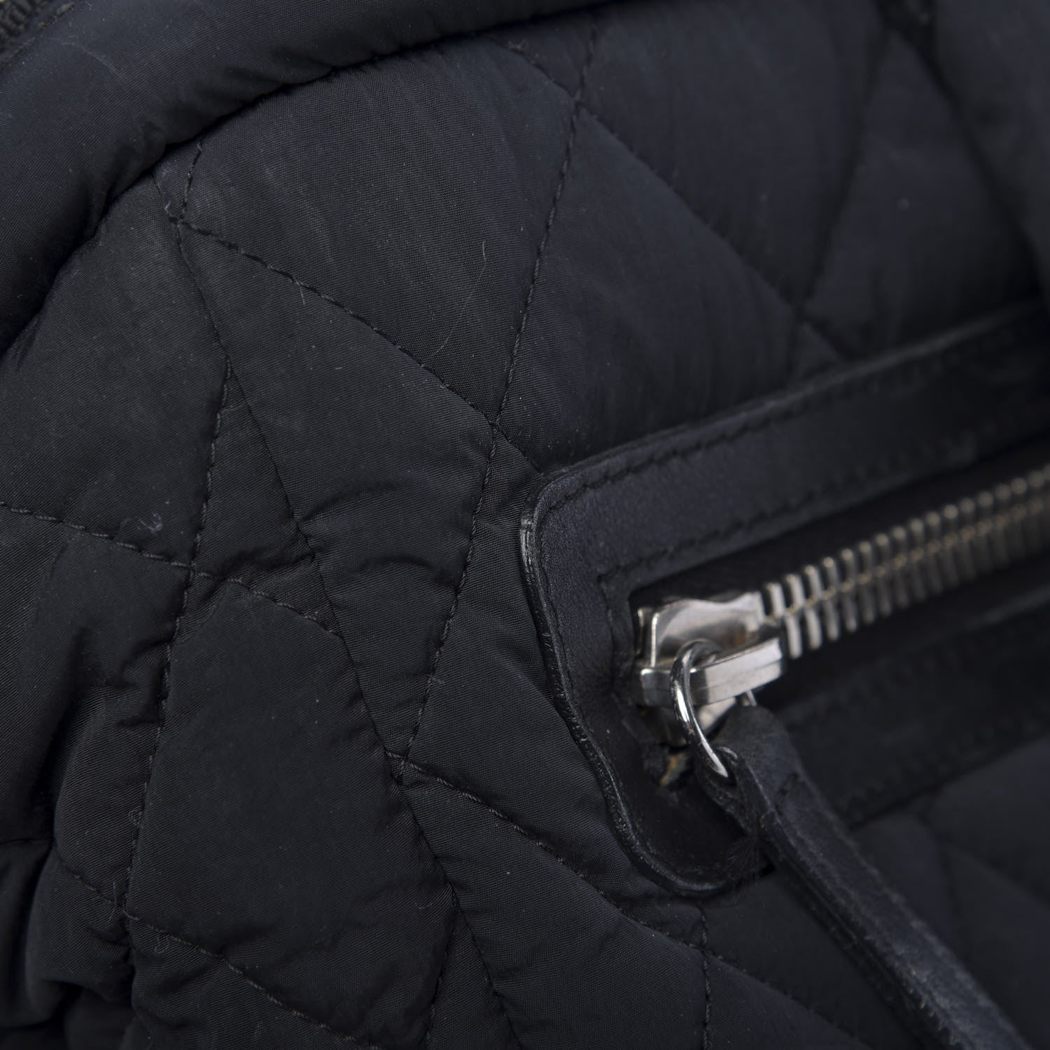 Chanel Nylon Quilted Coco Cocoon Trolley Black 10 of 20