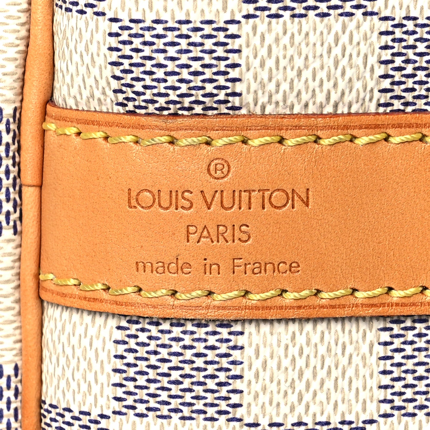 Louis Vuitton Damier Azur Keepall Bandouliere 55 6 of 17
